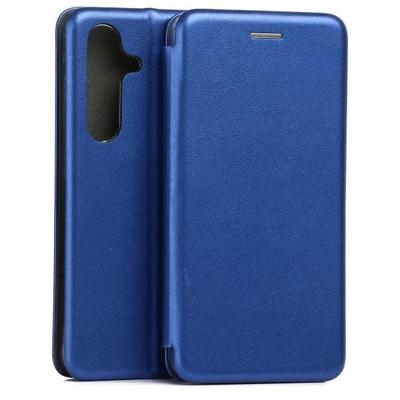Etui Beline Book Magnetic Do Galaxy S25 Niebieskie