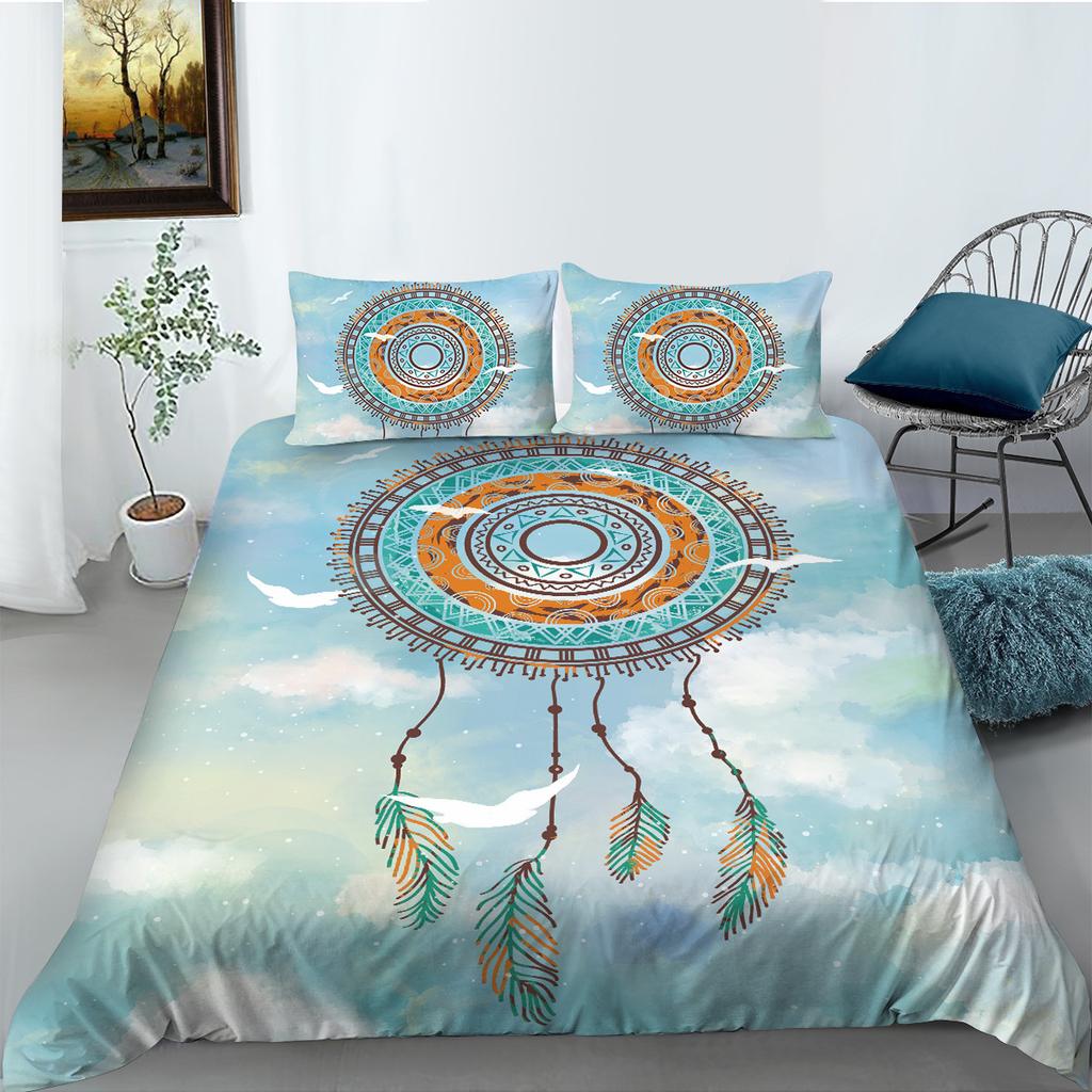 Dream Catcher Series Bedding Two Or Three Pieces 3D Digital Printing Polyester