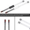 Nail Glue Phototherapy Pen Oval Flat Gel Nail Brush  Handle Professional Nail Art Design Brushes Nail Art Tool