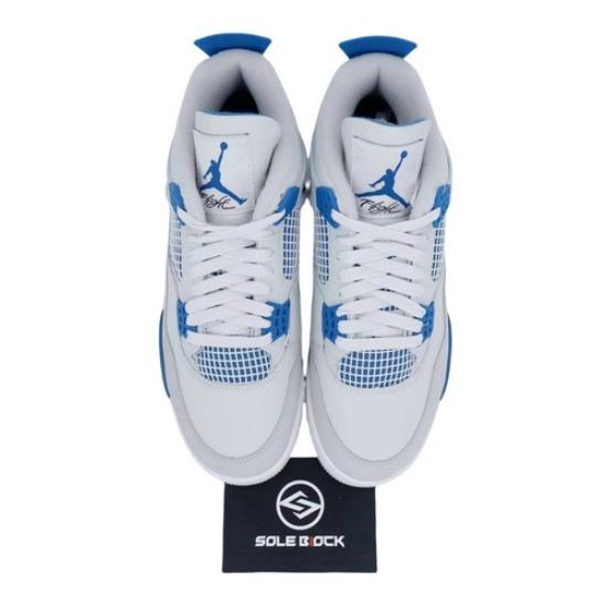 Air Jordan 4 Retro 2024 Military Mid Blue Мужские ретро-кроссовки FV5029-141