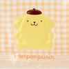 Sanrio Pompompurin Clear Pouch PVC Steel Zipper Closure 22×10×15cm Target Age 3+ 732231