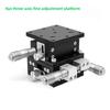 XYZ60-LM LD40/60/80/90/125-RM Ось XYZ 40*40мм 60*60мм Станция обрезки Ручная платформа перемещения Линейная ступень Скользящий стол