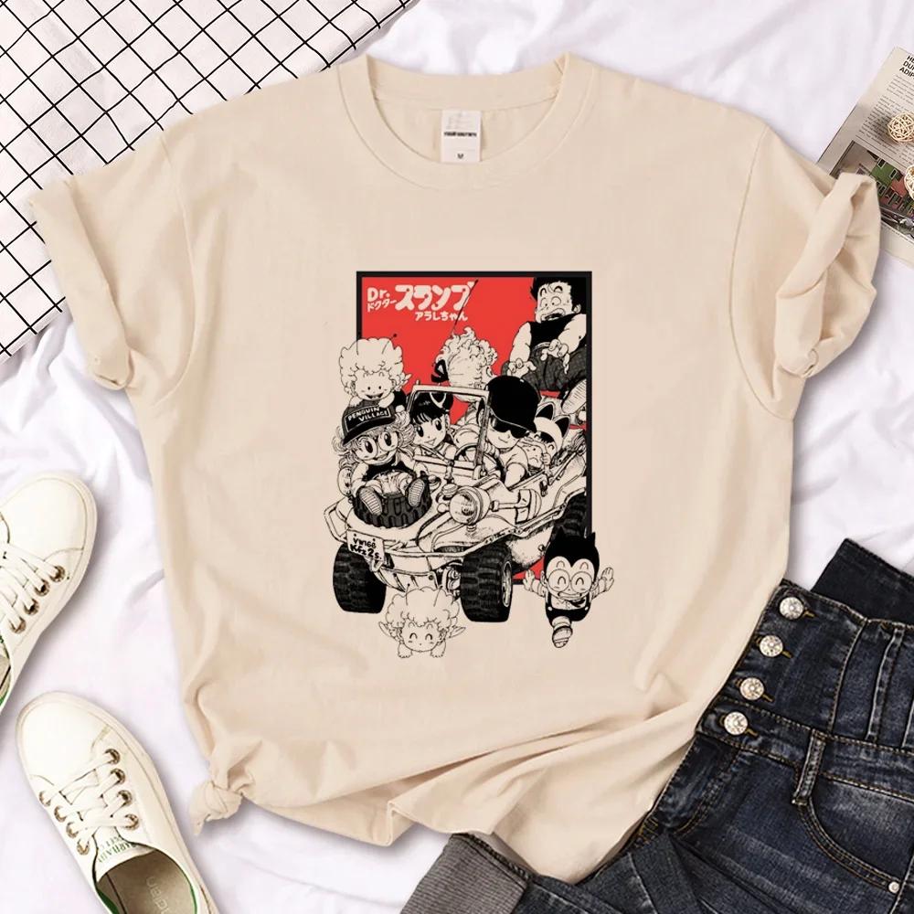 Футболки унисекс Arale, женские, с рисунком, японские, унисекс, ga, женская одежда Y2k, топ Y2k, футболки с рисунком Harajuku, женская одежда