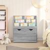 Kids Bookshelf Grey Sonoma 60 x 29.5 x 69 cm Engineered Wood