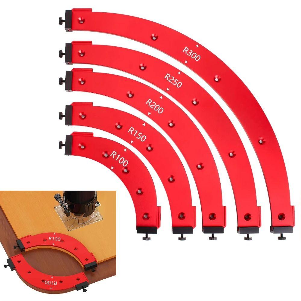 R100 R150 R200 R250 R300 Corner Routing Guide Aluminium Zinc Zinc Alloy Radius Jig Arc Mold  Trimming Machine