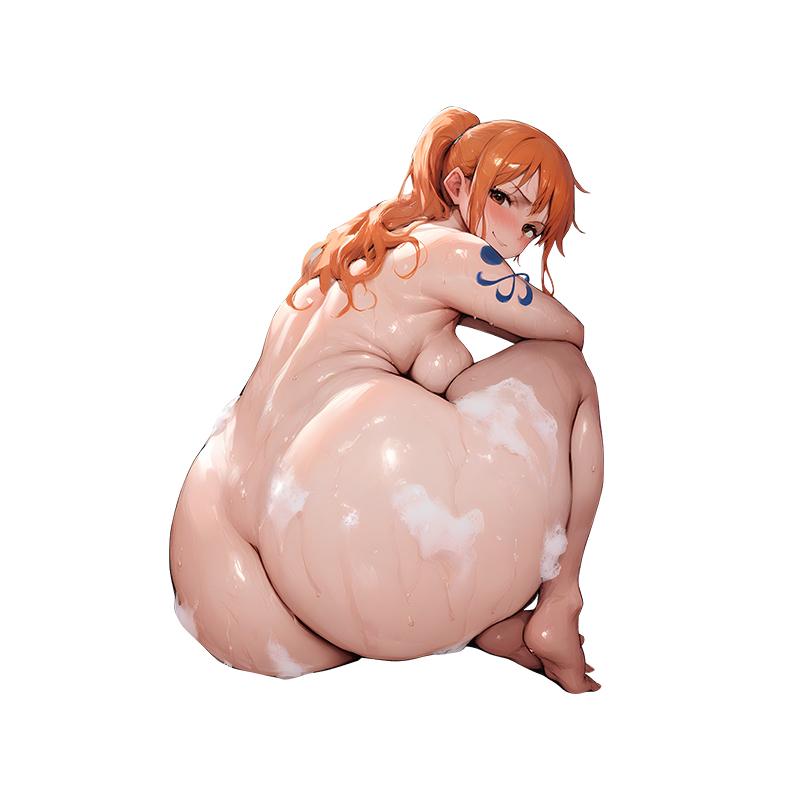 Наклейка на автомобиль с изображением девушки-аниме, виниловая наклейка с изображением мультфильма, самоклеящаяся наклейка для стеклянных поверхностей, одноразовое автомобильное украшение JDM для багажника, бампера, защиты дверей