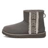 Classic Mini Round Toe Short Snow Boots Women Boots Gray 1153473-CHRC