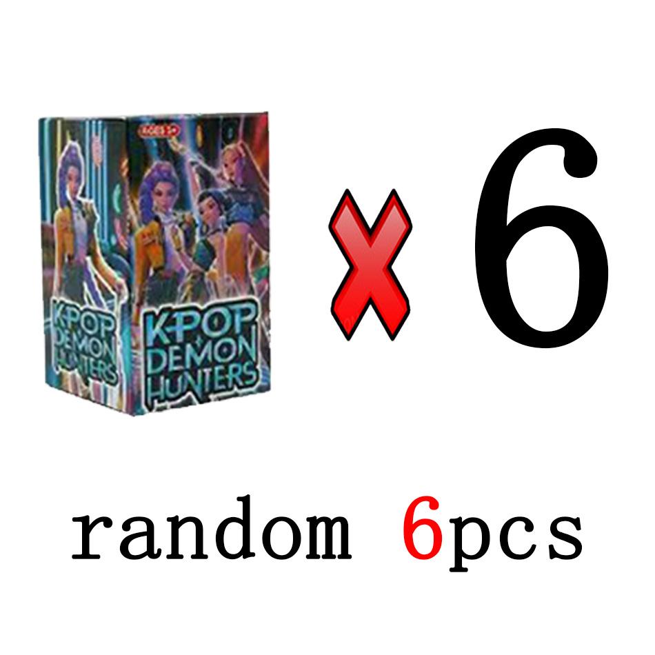 Anime Kpop Demon Hunters blind box Action Figure Toys Derpys Tiger Ranimeumi Mira Zoey Sussy Figurine Doll For Fans Gift