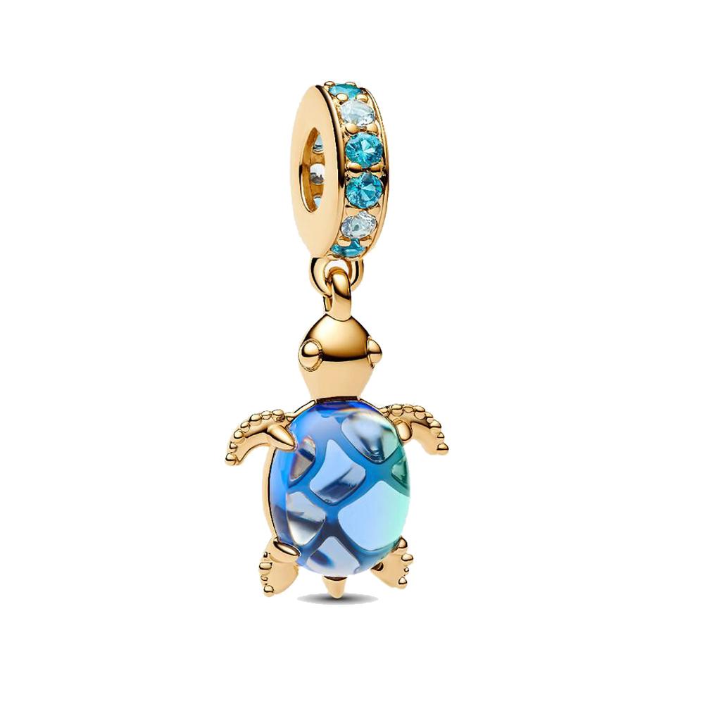 925 Silver Charms Bead Elephant Dolphin Shell Charm Bead Pendant Fits Bracelet Womens Jewelry Gifts
