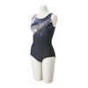 Купальник для спортзала Размер 09 Женский Слитный (U-образная спина) Использовать, Черный, S, N2JA2344,