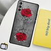 Цветочный чехол с изображением розы для Samsung Galaxy S25 Ultra S20 S21 S22 S23 Plus S24 Ultra S9 S10 S25 FE