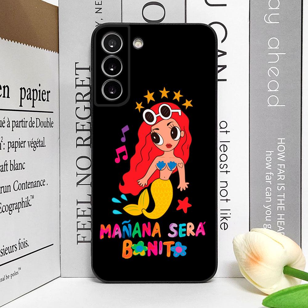 Чехол для телефона Karol G Manana Sera Bonito для Samsung Galaxy S22 S23 S24 S25 Ultra S20 Plus S21FE Мягкий силиконовый чехол Эстетичный корпус