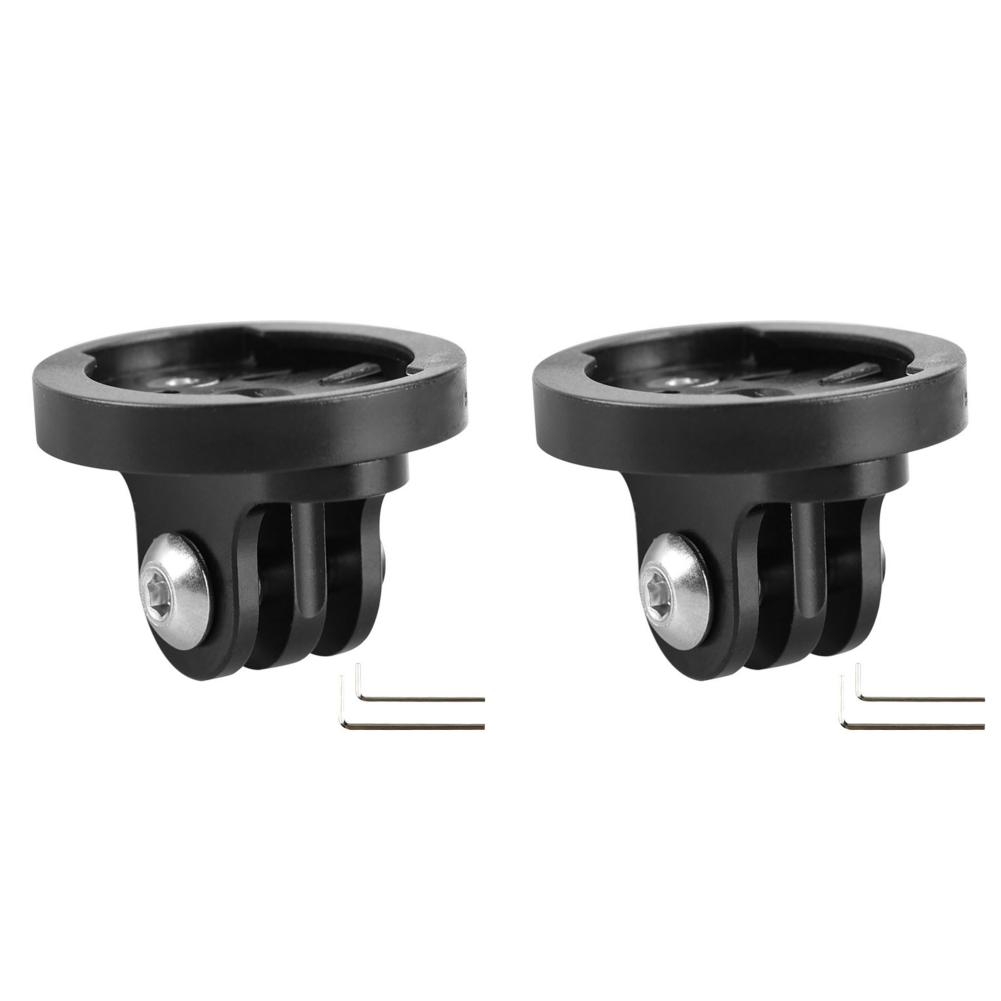 Bike Camera Headlight Adapter Aluminum Alloy Bicycle Computer Holder Base Lightweight Cycling Front Light Bracket Adapter