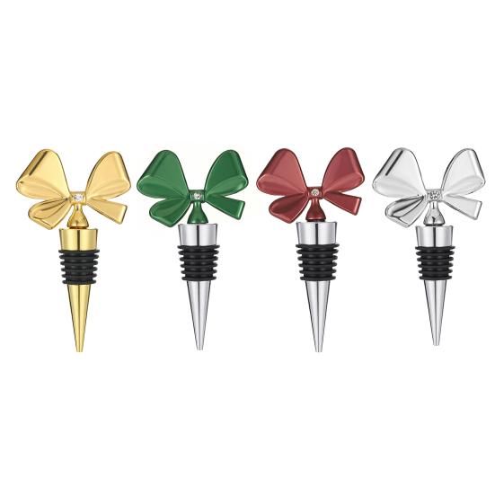 Многоразовая пробка для винной бутылки, винная пробка в форме банта, гибкая пробка для бутылки, подарок на новоселье для любителей вина