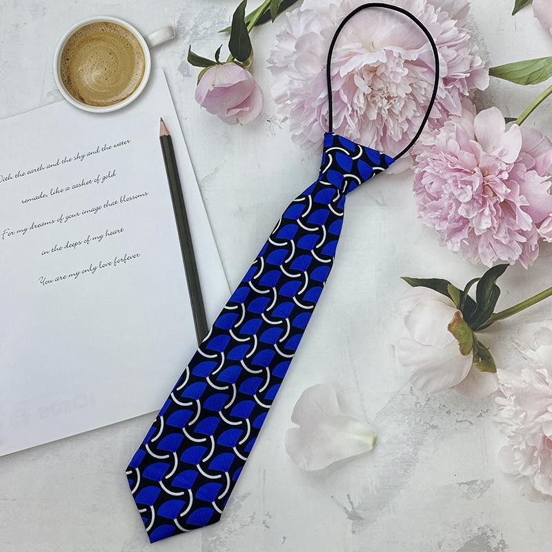 Homemade Small Tie Ins Short Cartoon Floral Printing Retro Chiffon Cute Personality Free Jk Women'S Tie Factory