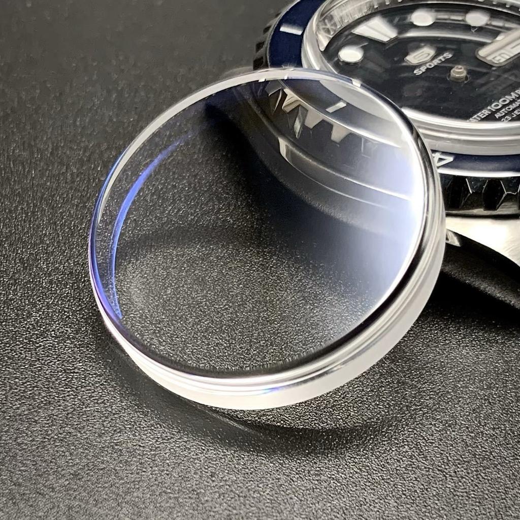 SEIKO SKX007 SBSA SRPD SRPE Стекло Сапфировое Стекло Цилиндр Синий AR Неоригинальная Деталь MOD Кастомная Деталь и т.д.. 31.5x5.3