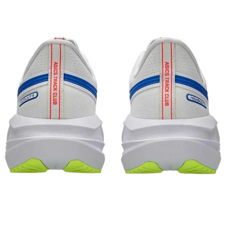Asics Мужские нейтральные беговые кроссовки NOVABLAST 5 ATC Белый Синий тунец 1011C137-100