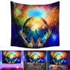 UV Fluorescent Tapestry Print Wall Hanging Art Home Decor