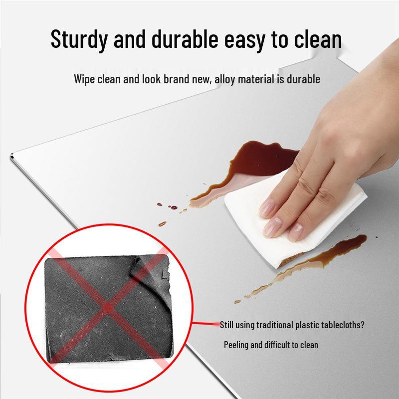 Водонепроницаемый игровой и офисный коврик для мыши из алюминиевого сплава - износостойкий, с настраиваемым логотипом, готов к подарку