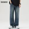 Mark Fairwhale Men's Loose Straight-Leg Jeans