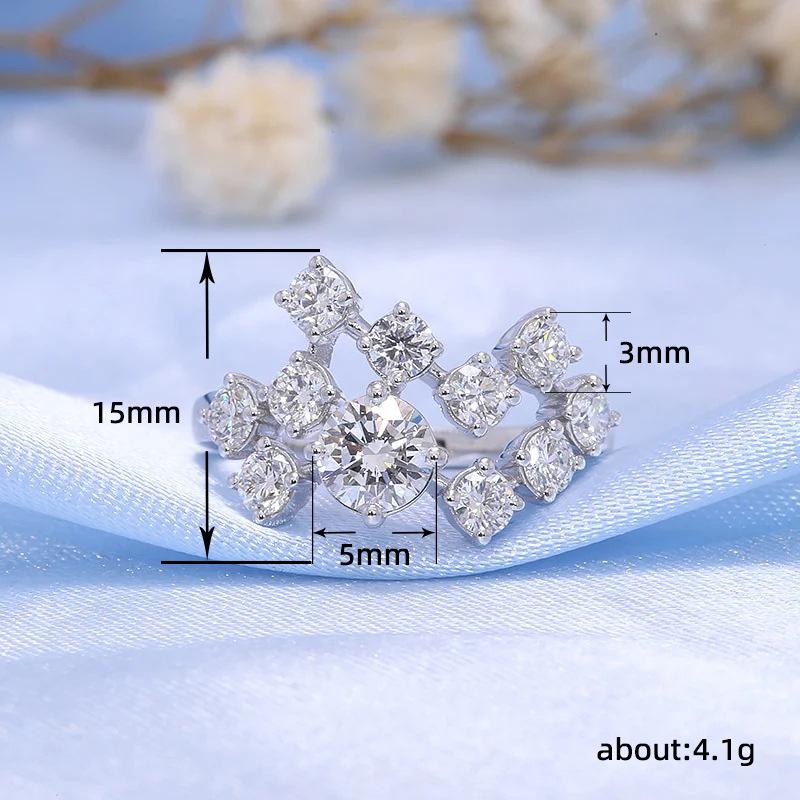 Классическое кольцо Lindon из медного сплава с цирконием, женские ювелирные изделия, свадебный подарок для вечеринки