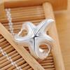 Beautiful  Ady Starfish Color Silver Ring Fashion Jewelry Charm Wedding Women Fashion Party Cute Gift