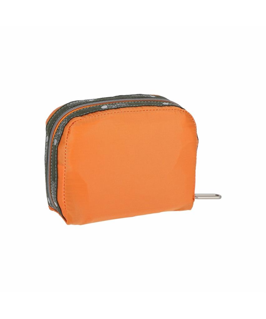 Lesportsac Пэчворк Оранжевое Пламя Квадратный Essential Косметичка [2264.Lc74]