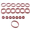 NEW 6 x 33mm Gasket kits for bmw N52 N54 N55 M57 intake manifold OE 11617800585 3.0L 325i 330i 335i 525i 530i X3 X5