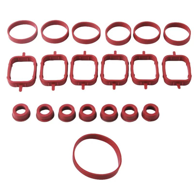 NEW 6 x 33mm Gasket kits for bmw N52 N54 N55 M57 intake manifold OE 11617800585 3.0L 325i 330i 335i 525i 530i X3 X5