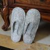 Women's Cotton Foldable Indoor Slippers - Cloth Bottom, Closed Toe, Quiet & Artful Design for All Seasons