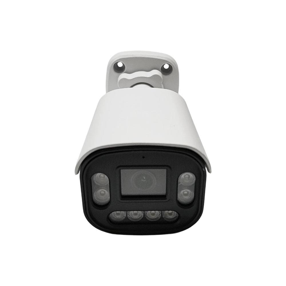 4K Двойная подсветка POE Наружная сетевая камера с аудио, Цветная, Водонепроницаемая, 4Мп/5Мп/8Мп