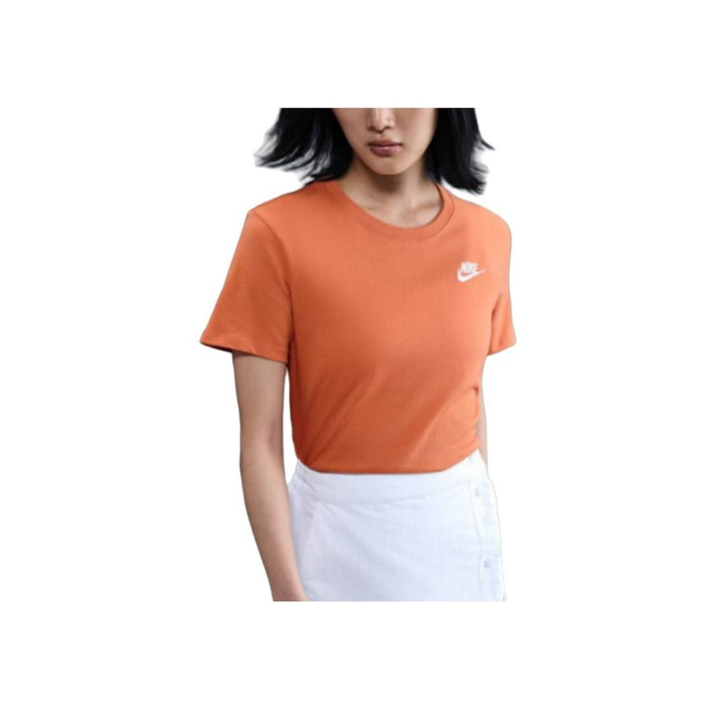 Nike Loose Fit Round Neck Short Sleeve T-Shirt Women tops DX7903-828