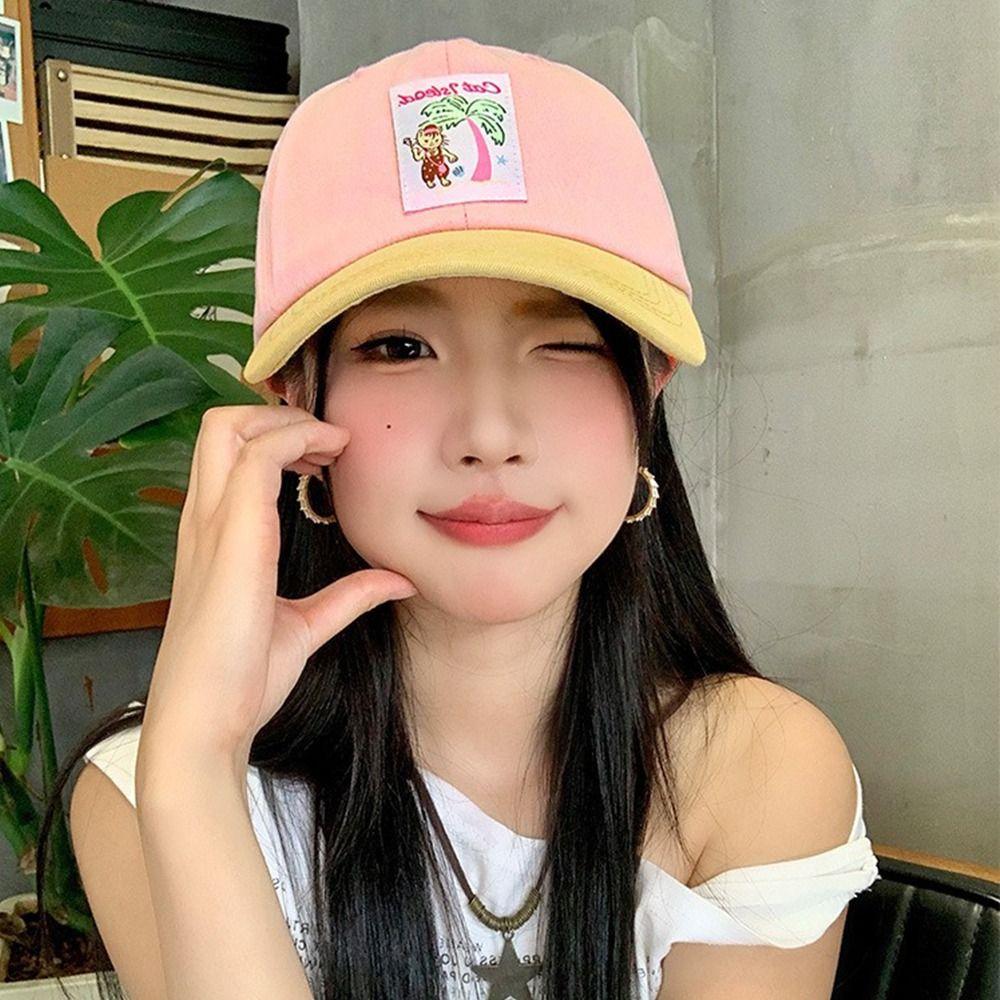 Korean Peaked Cap Spring Summer Snapback Cap Fashion Baseball Hat Teenagers