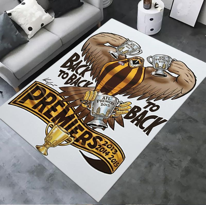 Hawthorn Football Club Carpet Rug For Living Room Bedroom Home Sofa Decorationkids Play Nonslip Floor Mat