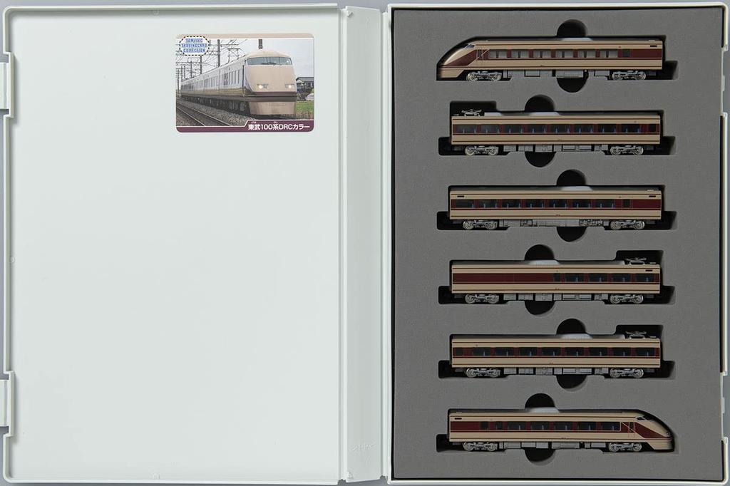 TOMYTEC TOMIX N Gauge Tobu 100 Series Spacia DRC Color Set 98805 Railway Model Train