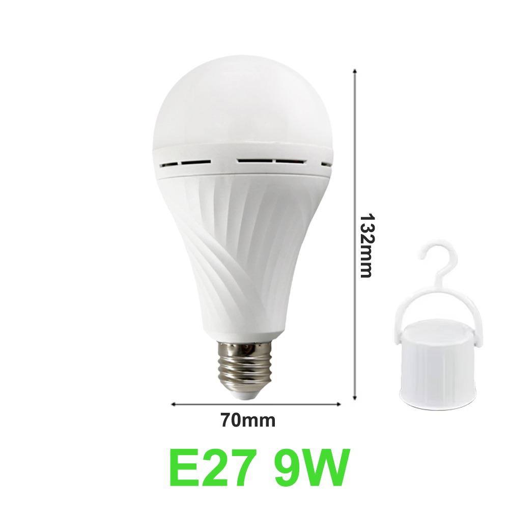 Rechargeable Emergency Light Bulb 7W 9W 12W 15W Emergency Bulb New Night Light Power Failure
