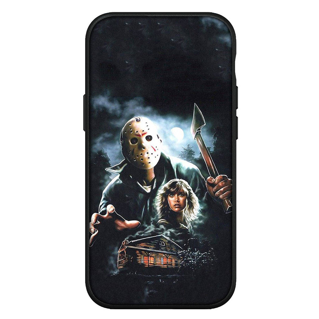 Чехол для iPhone 16 15 Xiaomi Redmi Note 14 13 12 11 Pro Max X 8 9 16e Samsung Galaxy S25 S24 S23 Moto OPPO Huawei Проклятие Майкла Майерса Чехол для телефона