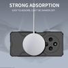 KEYSION Полый чехол для отвода тепла для Redmi 14C Мягкий силикон+ПК Магнитное охлаждение Противоударный чехол для телефона для Xiaomi POCO C75