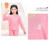 Children's Summer Modal Pajama Set - Long-Sleeve Air-Conditioned Suit for Boys & Girls
