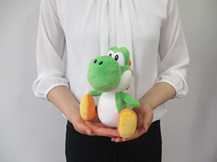 Sanei Boeki Super Mario ALL STAR COLLECTION Йоши (S) Ш13,5 x Г15,5 x В20 см Мягкая игрушка AC03