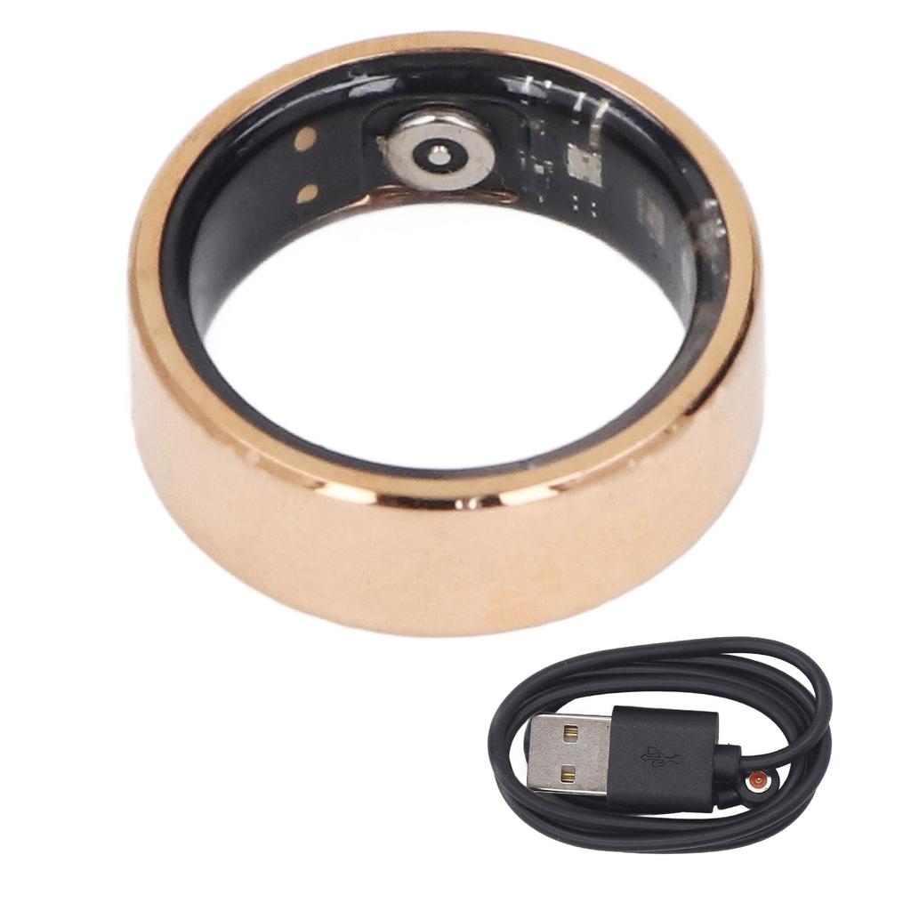 Smart Ring Health Tracker IP68 Water Resistant Sports Fitness Tracker Ring for Steps Distance Calori