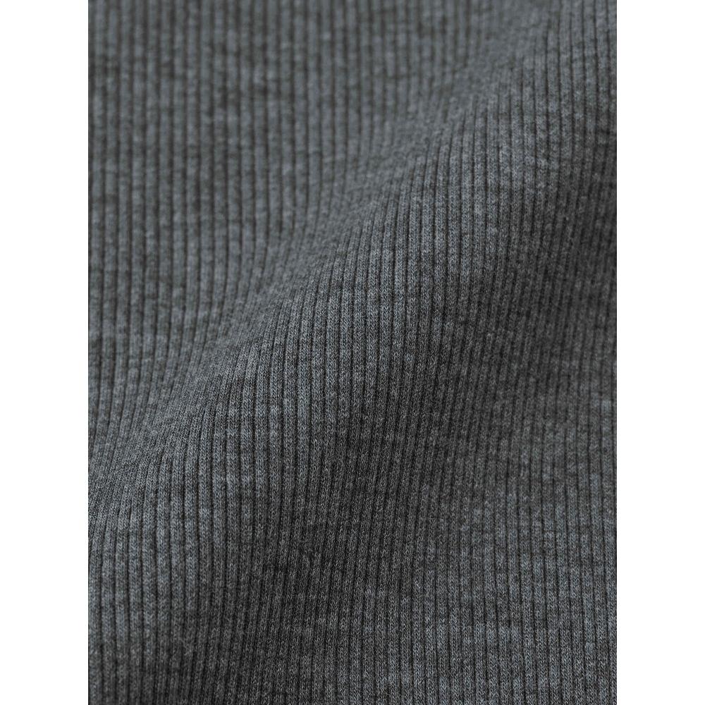 GU by Uniqlo Теплый боди в рубчик с коротким рукавом