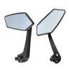 VORCOOL Motorcycle Mirror, Rearview Mirror, Left and Right Set, 0.4 Inches (10 Mm), 0.3