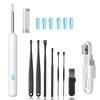 Ear Wax Removal Endoscope Ear Cleaner with Camera Earwax Removal Kit with 6 Ear Pick and 7 Traditional Tools with WiFi Function