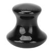 Obsidian Massage Tool Mushroom Shape Guasha Facial Massage Stone for Meditation SPA Relaxing