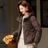 Женская зимняя стеганая куртка с капюшоном QianLian