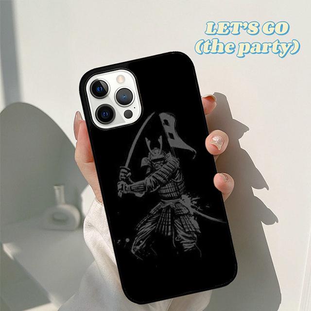 Осенний Чехол-Бампер для iPhone 17 Air 16 16e 15 12 11 13 14 Pro Max Apple Plus с изображением Демона Хannya Oni