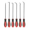 ROTATION Extra Long Pick & Hook Tool Set, 6-Piece Set, CR-V Steel, for Precision Maintenance and Working In Tight Spaces