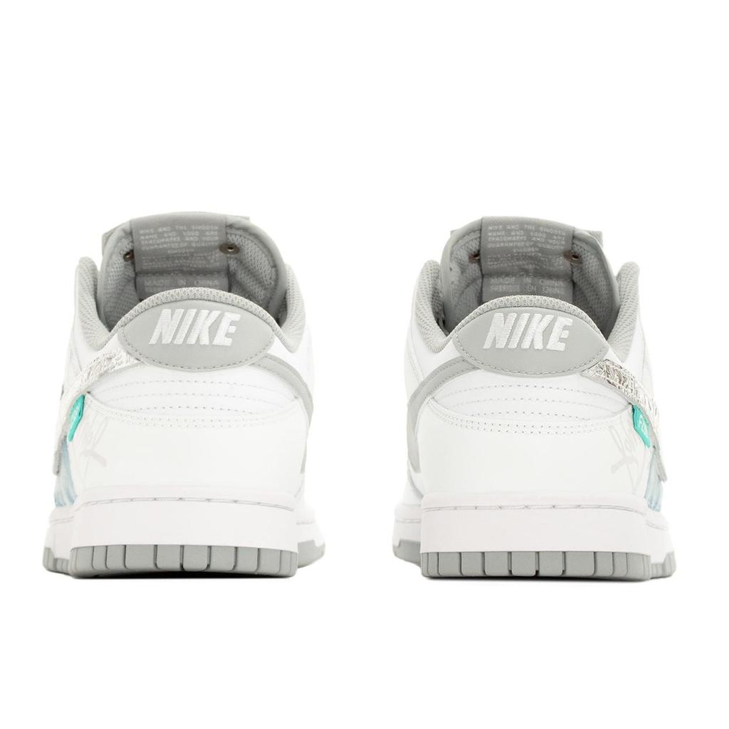 Nike Кроссовки Dunk Vintage, Этнический Стиль, Стиль Граффити, Износостойкие, Нескользящие, Низкие, Для Скейтборда, Мужские HF5441-105(КомандаА-)