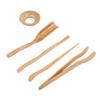 5 pcs set Portable Tools Tea Accessories Bamboo Material Tea Shovel Tea Leaks  Chinese Gongfu Tea